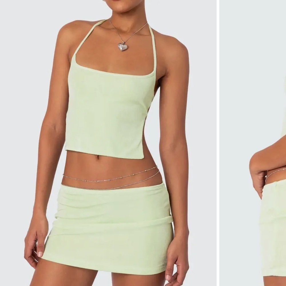 Keke Tie Back Halter Top